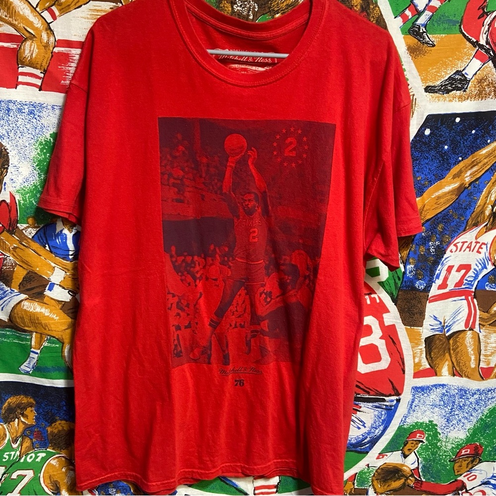 Philadelphia 76ers Moses Malone Teeshirt